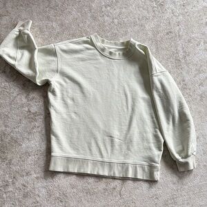 Oversized Lululemon sweatshirt